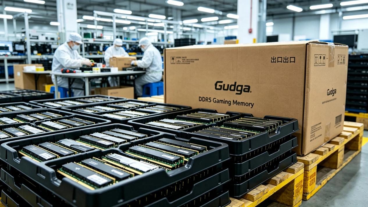 Gudga Rolls Out 35K-Unit Memory Modules Amid Global DRAM Supply Tightness