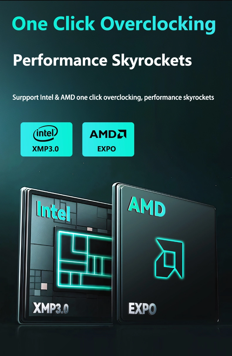 DDR5 UDIMM RAM 5600MHz 6000MHz Upgrade Memory for Desktop