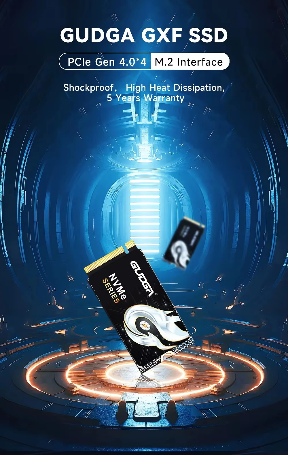 2242 Length PCIE Gen4 SSD 5000MB/s Read Speed