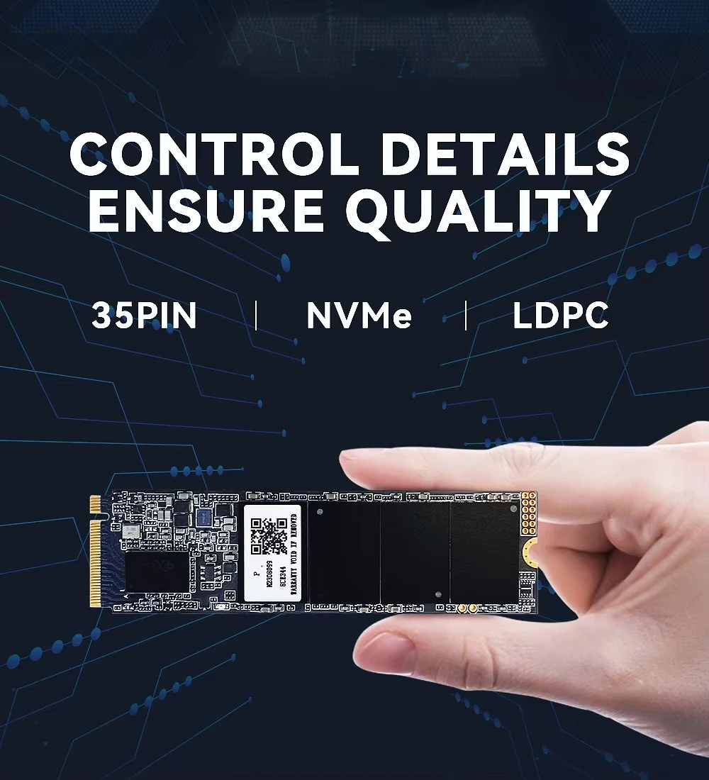 7000mb/s M.2 PCIE 4.0 High Speed NVMe SSD