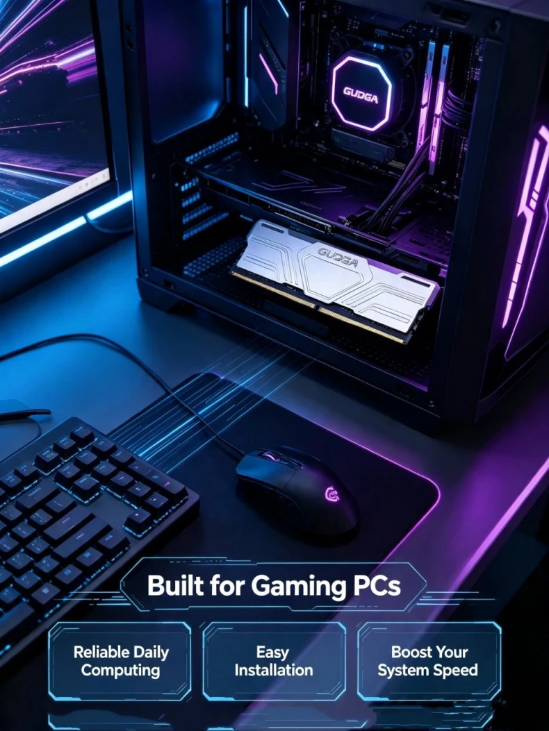 DDR4 RAM RGB 3200MHz 3600MHz Desktop Memory Kit