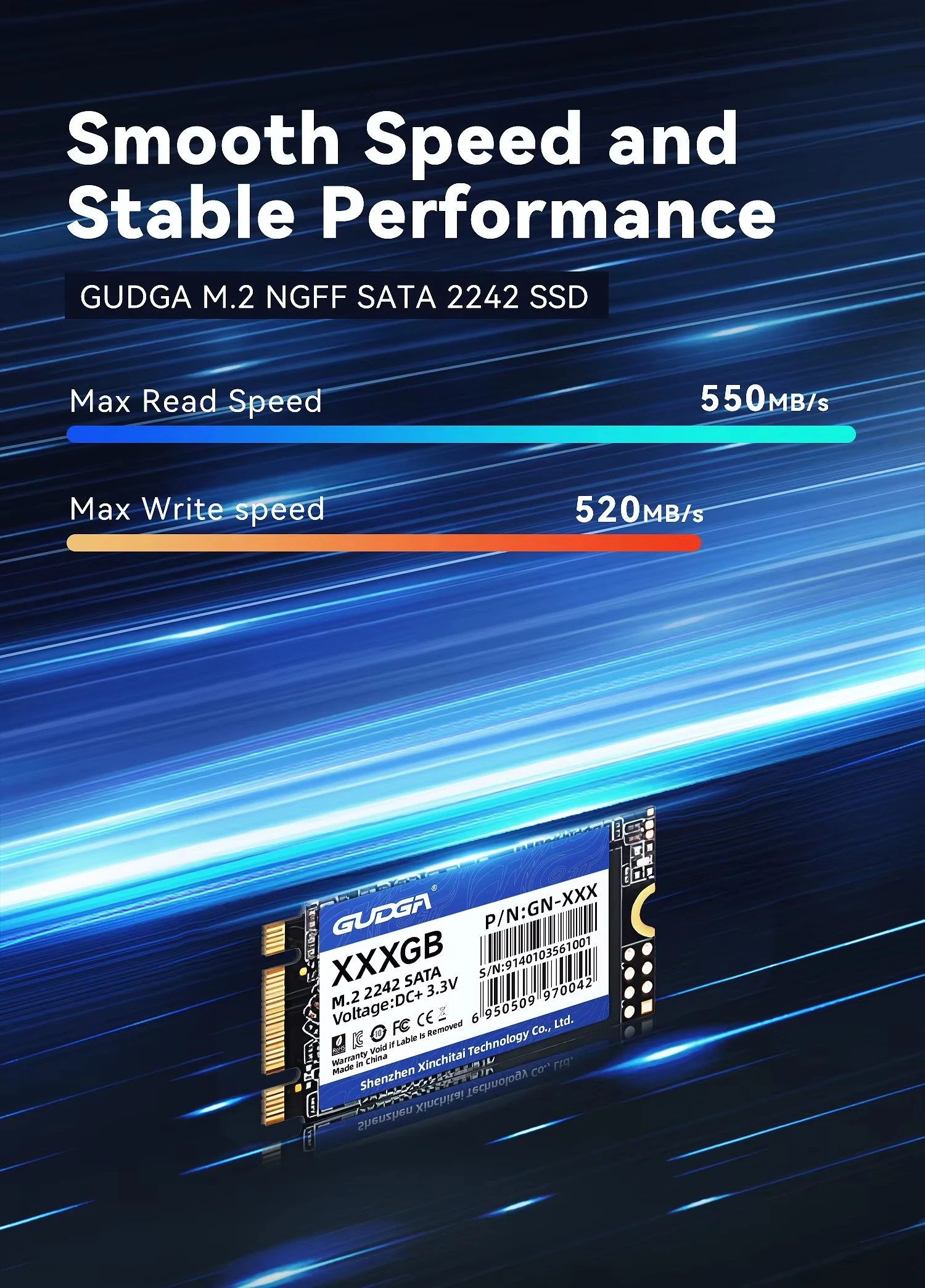 Small Size M.2 2242 SSD